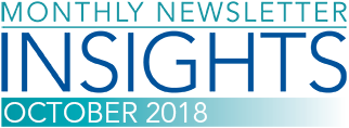 Monthly newsletter INSIGHTS October 2018