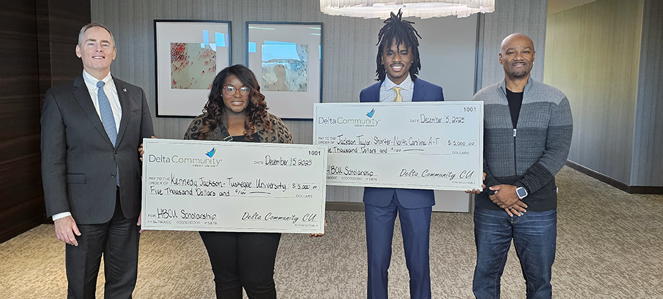 Delta Community HBCU Scholarship recipients