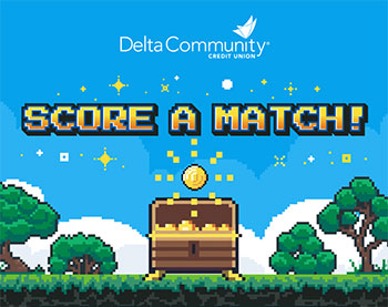 Delta Community Youth and Teen Savings Match promotion